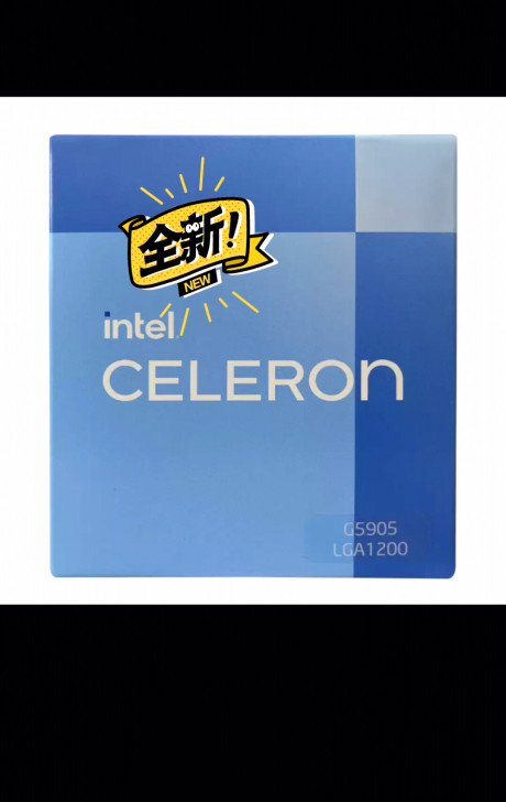 英特尔G5905 赛扬2核2线程 盒装CP...
