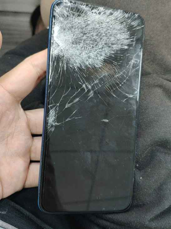 华为畅享9plus 4+64 爆屏不显示 ...