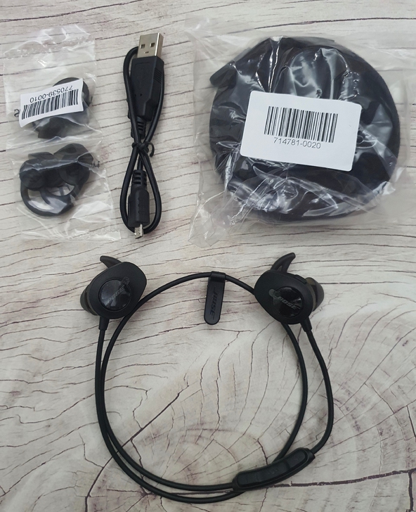 博士bose soundsport运动款蓝...