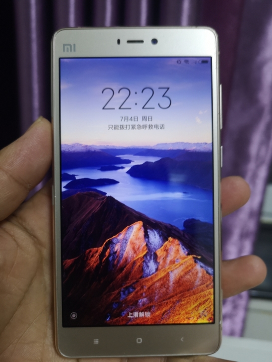 小米4s手机，成色如图，3+64内存，原装...