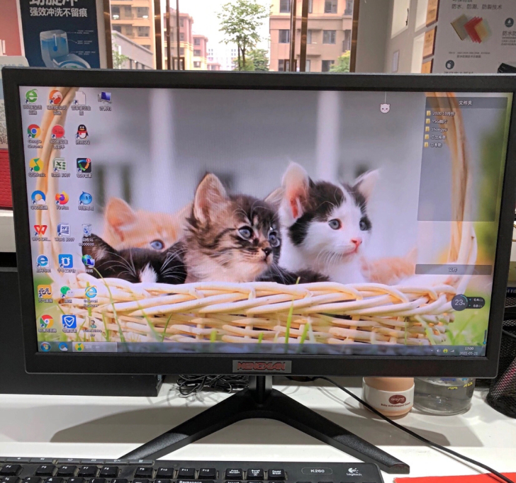 多接口20寸电脑显示器显示屏全新电脑显示器...