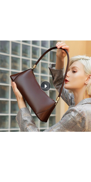 法式风手拎包单肩包，只背过一两次，几乎全新