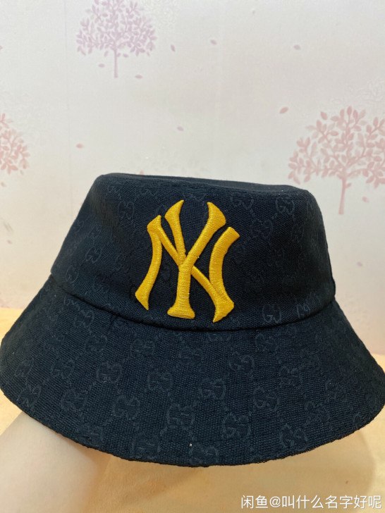 夏季全新帽子 渔夫帽刺绣字母 MLB帽围5...