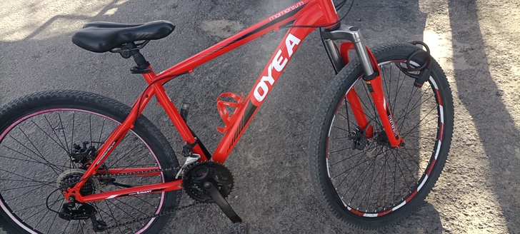 捷安特欧野自行车26寸，21速。新租的房子...