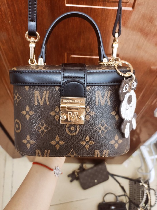 miocra koly盒子手提包斜挎包mk