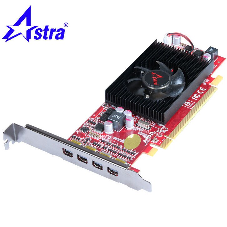 HD 6570 2G 四屏显卡4屏 多屏电...