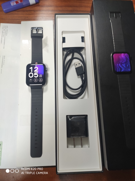 小米手表XMWT01小米智能手表 典雅黑 ...