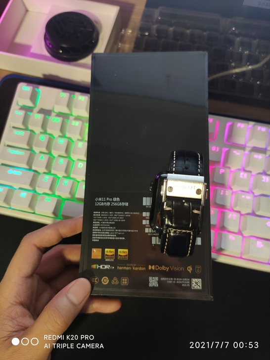 全新未拆封小米11Pro，12+256顶配...