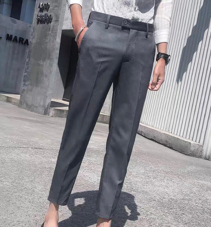 西裤男商务正装夏季薄款