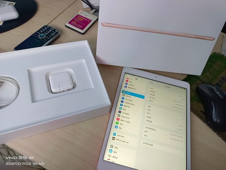 ipad第7代（32G）国行，充电28次，...