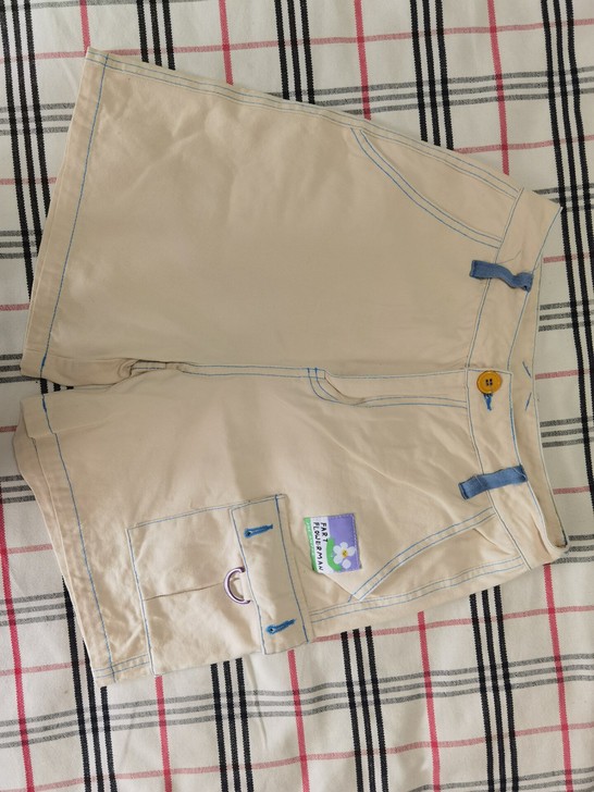 夏季工装裤,短裤,腰围平铺30,裤长42,...