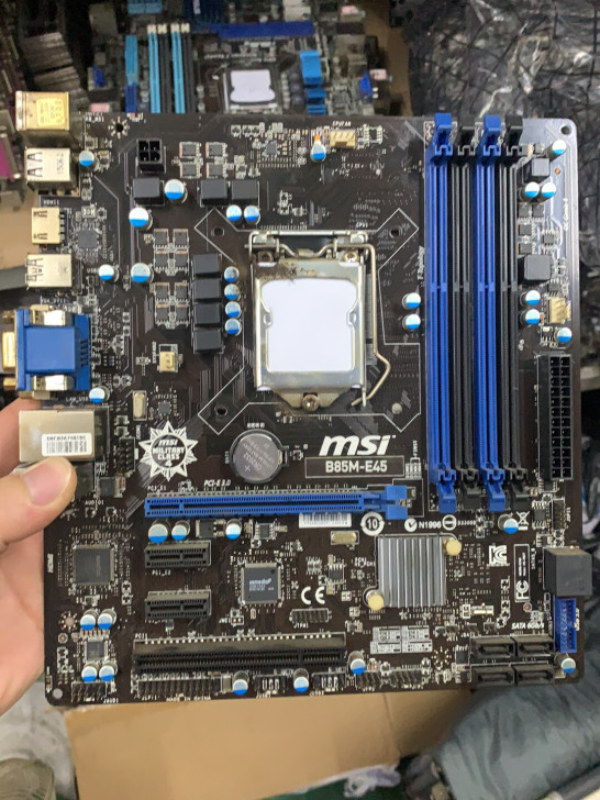 微星B85M E45电脑主板1150针支持...