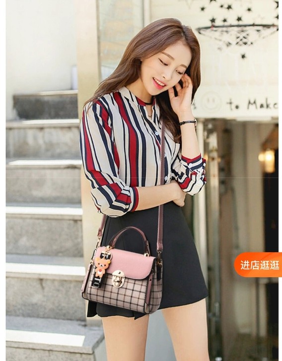 手提包女士包包女2020新款潮网红百搭单肩...