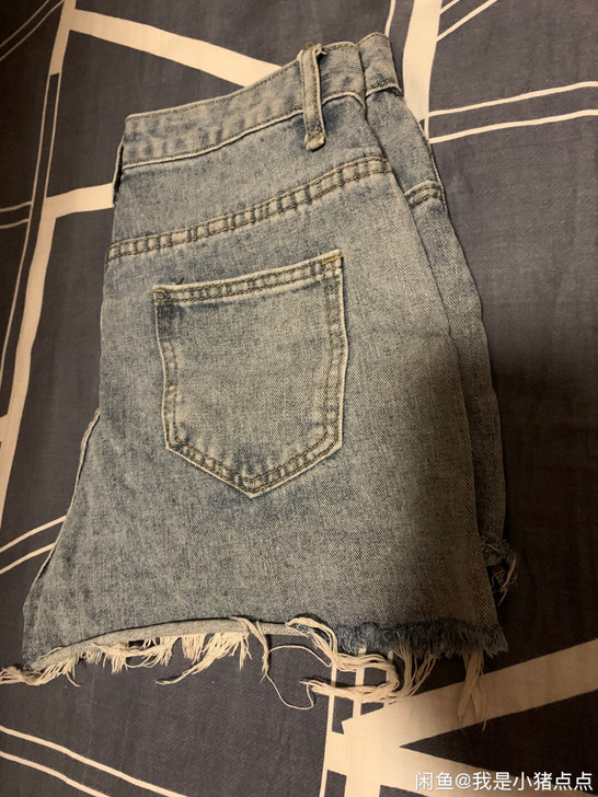 牛仔宽松短裤A