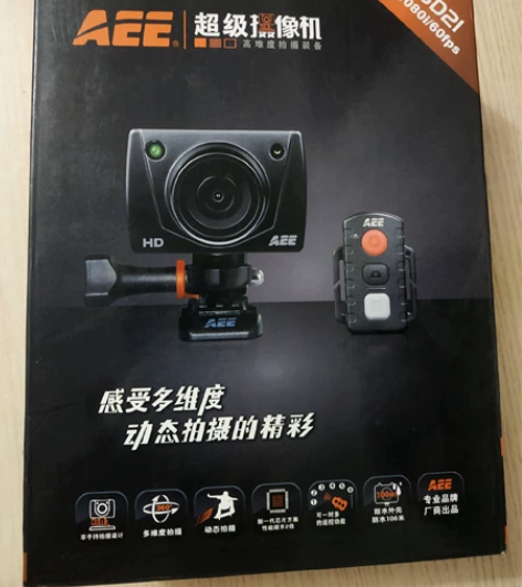 AEE超级摄像机 SD21 原装正品，功能...