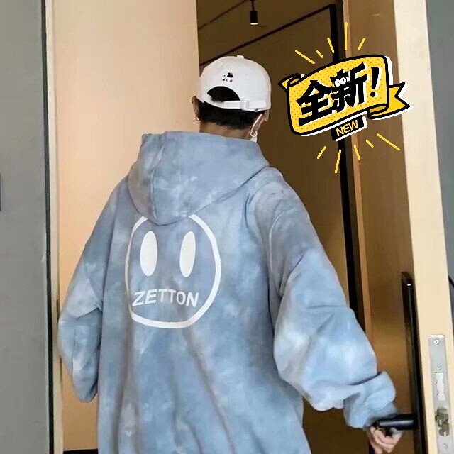 男士卫衣春秋款连帽青年学生卫衣外套潮ins...