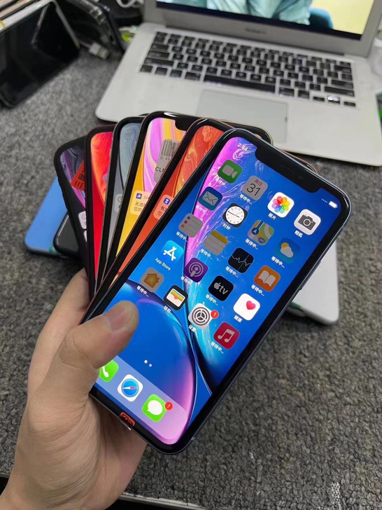 二手苹果XR128G美版iPhoneXr黑...
