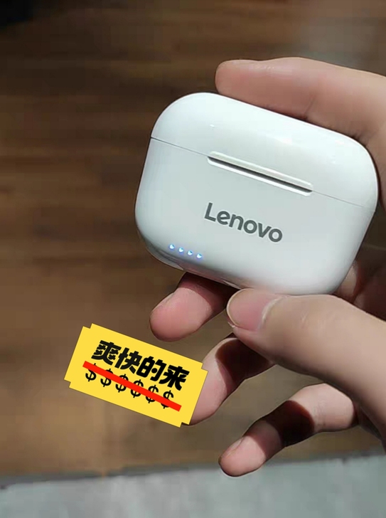 联想LP1入耳式运动型单耳真无线高端蓝牙耳...