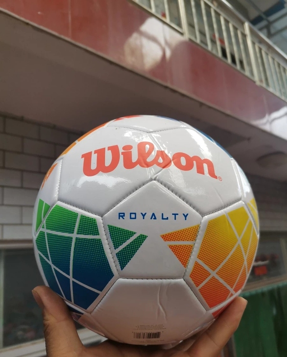 威尔胜 五号 三层 软皮 足球