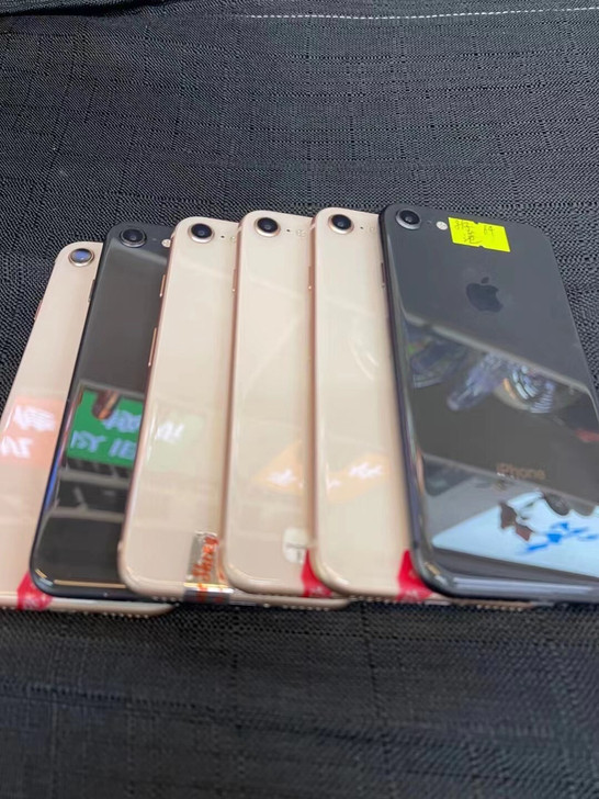 白色iPhone8 98新 256G苹果二...