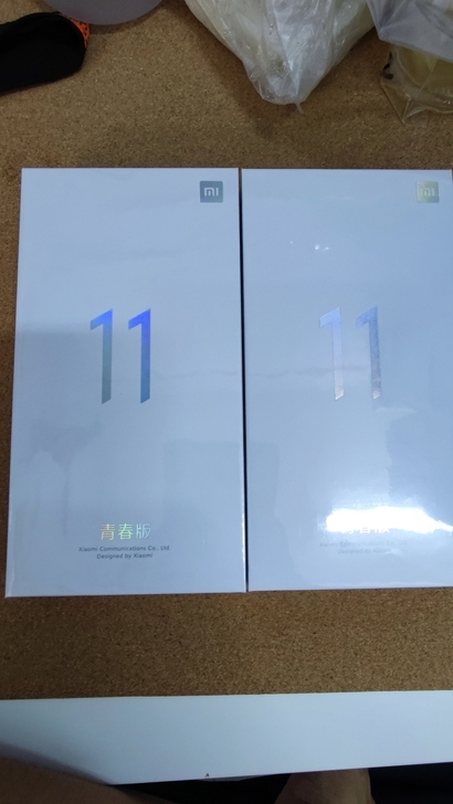 全新未拆封小米11青春版，实体店铺