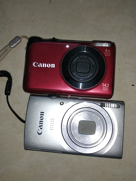 出售两个佳能数码相机,一个型号: IXUS...