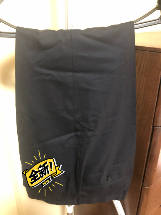 男士西裤 腰围33.5 裤长105 黑色 ...