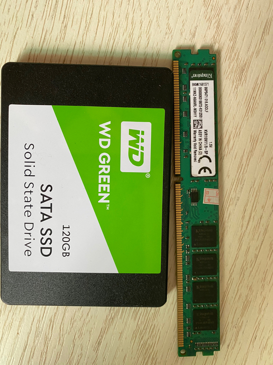 金士顿8g-ddr3-1600内存!西数固...