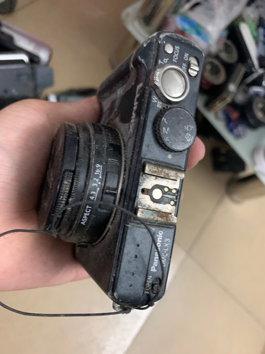 松下LX3坏机充数尸体报废摄像机包邮 坏机...