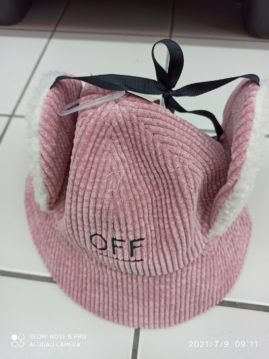 婴儿两用护耳盆帽