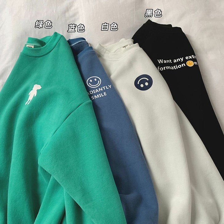 【清仓处理】2021春季卫衣男学生宽松港风...