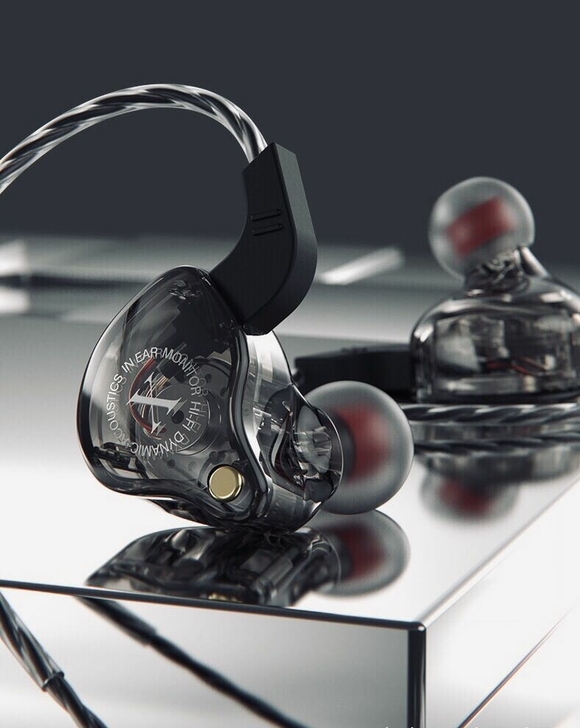 透明HIFI德国重炮耳机，森海塞尔MX77...