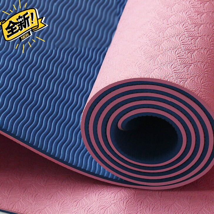 tpe瑜伽垫加厚防滑初学者健身垫瑜伽垫地垫...