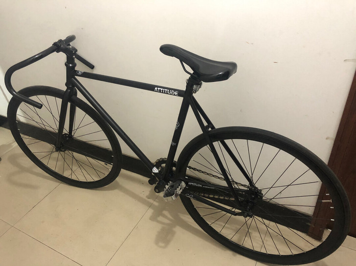 sf 态度 4310 死飞 下楼两次 成色...