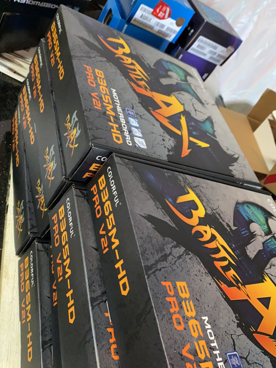 全新七彩虹b365m-hd pro电脑主板...