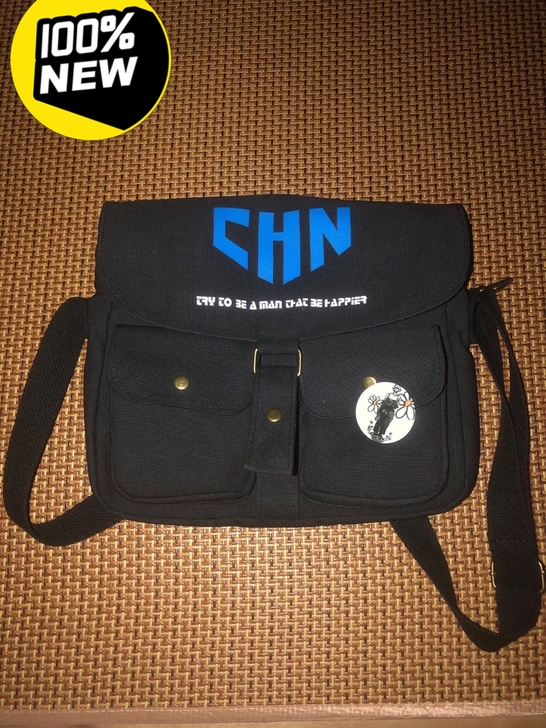 大容量日式帆布包男士单肩包斜挎包学生邮差包