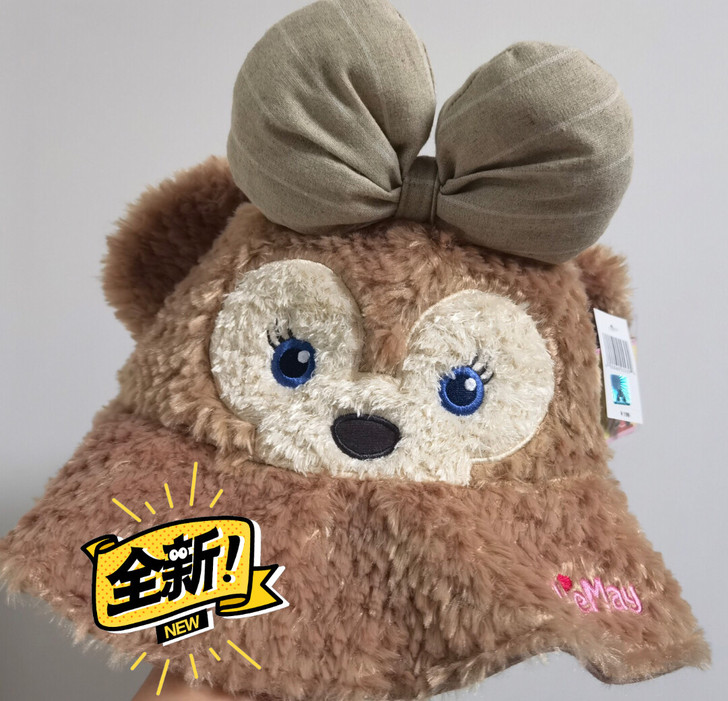 包邮 上海迪士尼 雪莉玫渔夫帽 玫玫帽子 ...