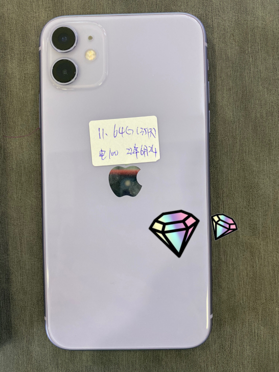 苹果11 64g国航紫色，机器激活2周，程...