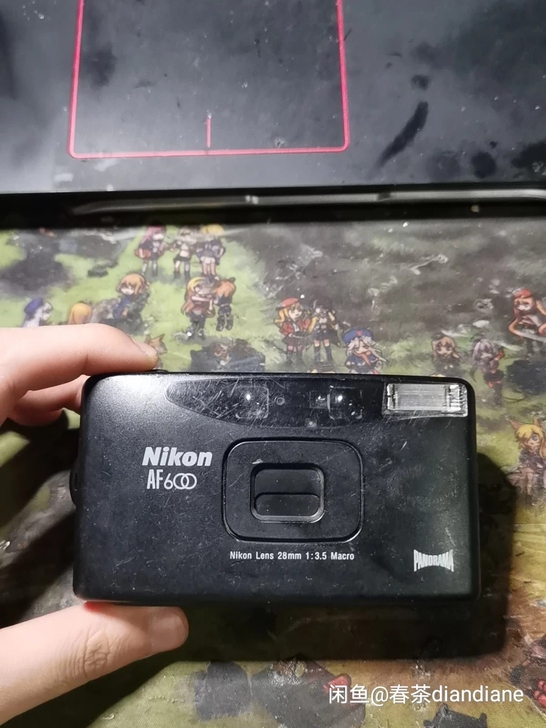尼康af600 成色如图 功能全好 镜头干...