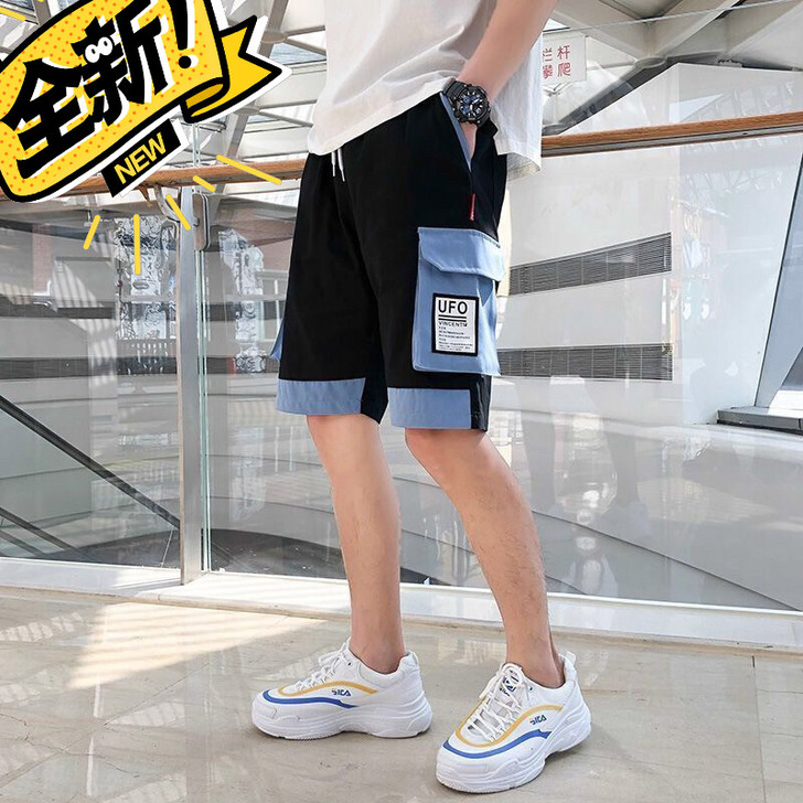 2021夏季薄款男士短裤宽松大裤衩潮流五分...