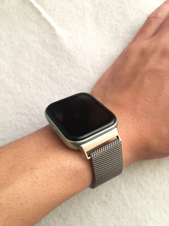 oppo watch41mm绿色，金属表带...