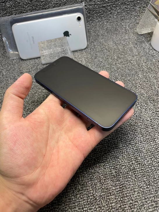 苹果12mini美版 64蓝色有锁（已黑解...