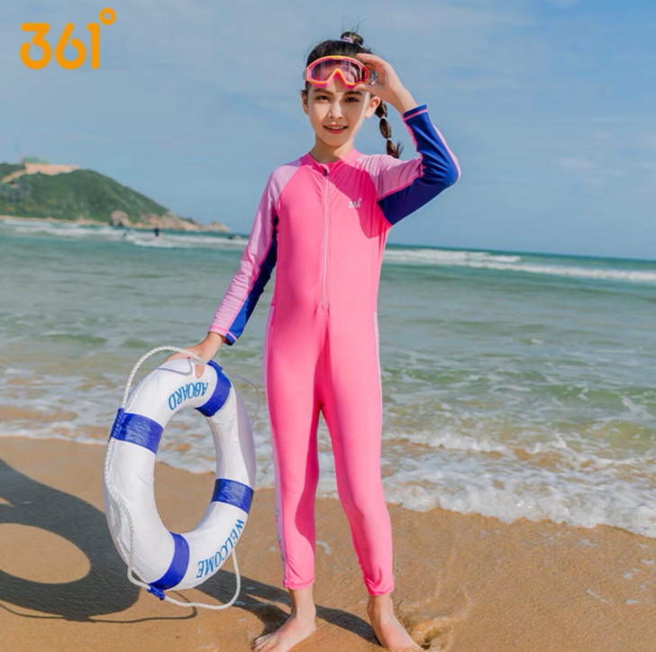 【361##amp；deg；儿童泳衣】连体...