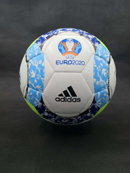 全新2020款欧洲杯5号pu贴皮足球热贴合...