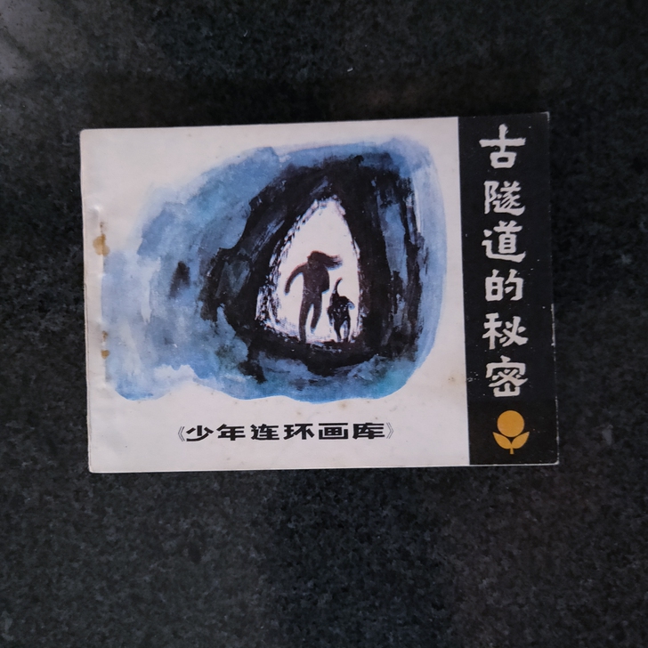 连环画，古隧道的秘密，版型好，美品书，老旧...