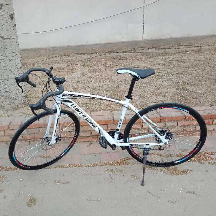 成人公路变速自行车弯把死飞男女学生跑车活飞...