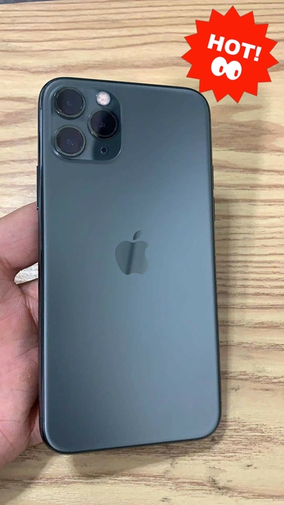 9成新苹果11promax 黑色 256g...