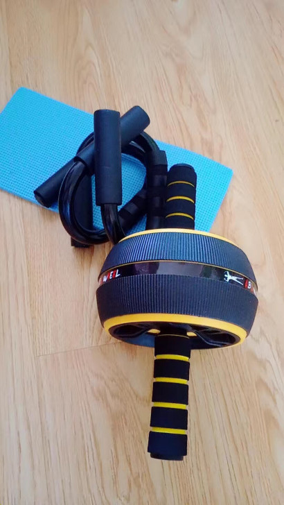 健腹轮+俯卧撑支架28包邮（送跪垫）