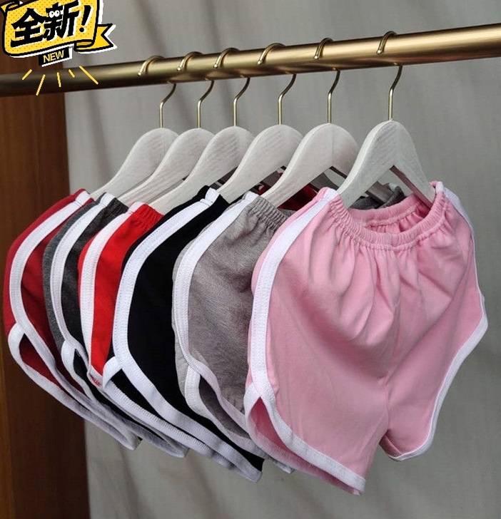 【福利款】打底短裤女棉休闲家居宽松韩版阔腿...