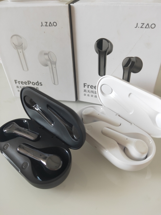 京东京造freepods，真无线蓝牙耳机5...